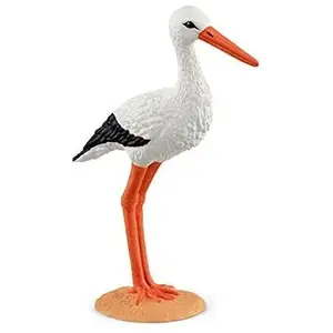 schleich 13936 Cigogne, dès 3 ans, FARM WORLD - figurine, 6 x 3 x 9 cm pas cher