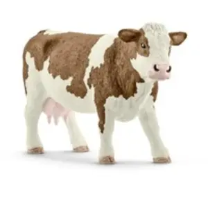 Schleich Farm World Vache Simmental Francaise pas cher