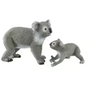 schleich 42566 Koala Mère avec bébé, pour enfants à partir de 3 ans, Wild Life   Kit de jeu pas cher