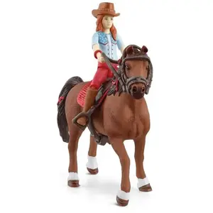 Comparateur de prix : Schleich Horse Club Cavalière Hannah Et Cayenne