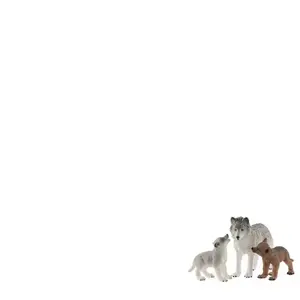 Schleich Wild Life Maman Loup Avec Louveteaux pas cher