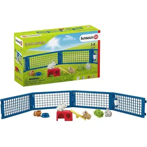 Schleich Farm World Maison Pour Lapins Et Cochons D'inde pas cher