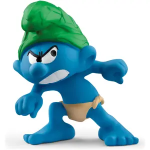 schleich de Smurfen - Wilde Smurf - 20841 pas cher