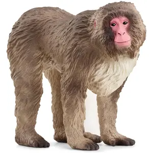 schleich 14871 Macaque japonais, dès 3 ans, WILD LIFE - figurine, 3 x 7 x 6 cm pas cher