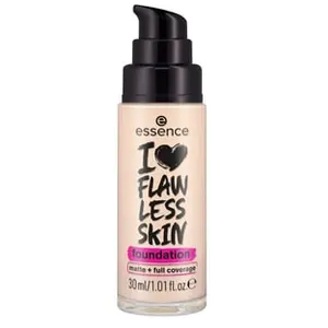 essence I LOVE FLAWLESS SKIN matt + full coverage Vloeibare foundation pas cher