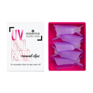 essence studio nails UV GEL NAIL removal clips Nagellakremover pas cher