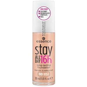 Essence - Fond de Teint Stay All Day 16H Longlasting - 10 Soft Beige pas cher