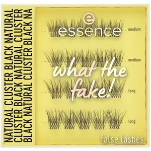 Essence Essence - Faux Cils What The Fake ! - 06 Natural Cluster Black pas cher