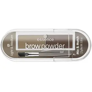 Essence Essence - Ensemble De Poudre Pour Sourcils - 01 Light & Medium pas cher