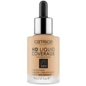 Catrice - Fond de Teint Liquide HD Coverage - 35 Natural Beige pas cher