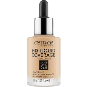 Catrice Hd Liquid Coverage Foundation Lasts Up Tp 24h 036 Hazelnut 30ml pas cher