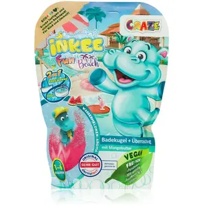 CRAZE INKEE HIPPO Fun Beach | Bombe de bain enfant avec jouet de bain ... pas cher