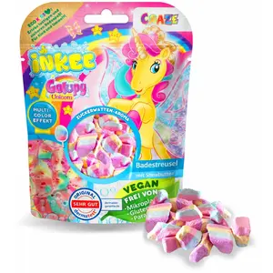 CRAZE INKEE Bath Crumble Galupy Unicorn Bombes de bain effilochées pou...Vendu pargalaxus