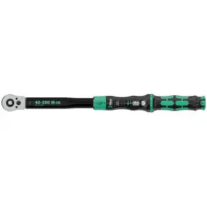 Wera - Drehmomentschlüssel m.Durchsteck-4-KT.1/2 Zoll 40-200 Nm pas cher