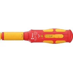 Wera, Tournevis, 7508 VDE Kraftform Safe- Torque Speed 0,4-2,0 Nm pas cher