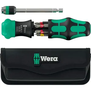 Wera, Tournevis, Kraftform Kompakt 25 RA-R mit Tasche (Escale) pas cher