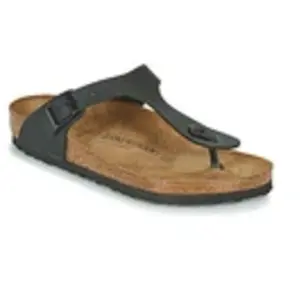 Comparateur de prix : Birkenstock Gizeh Birko-Flor, Sandales Unisexe - Adulte, Noir, 39 EU