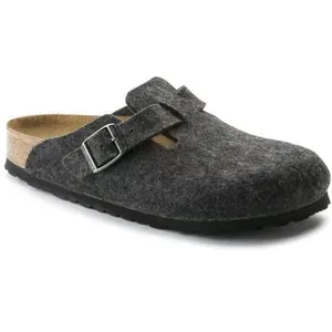 Birkenstock Birkenstock - Boston - Sabots En Feutre - Gris - 160373 - 41 pas cher