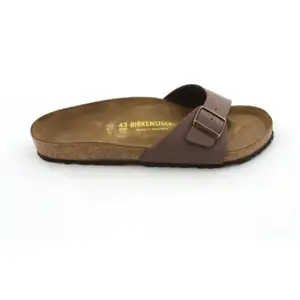 Birkenstock Sandales Birkenstock Madrid Flor M Bk040091 Beige - 42 pas cher