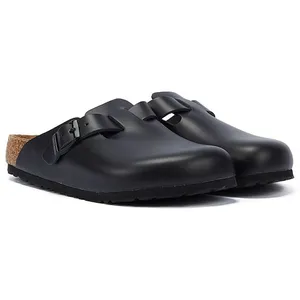 Birkenstock Mules Birkenstock Boston 0060191 - Noir - 41 pas cher
