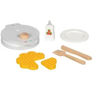 Goki Houten Wafelijzer met Accesoires, 9dlg.