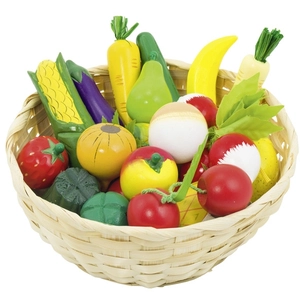 Goki - 2040769 - jeu d'imitation - commerçant - fruits et légumes pas cher