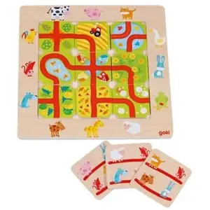 Goki Find the way, at the farm 21 x 21 cm pas cher