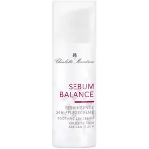 Charlotte Meentzen Sebum Balance Beruhigende 24H-Pflegecreme Gezichtscrème pas cher