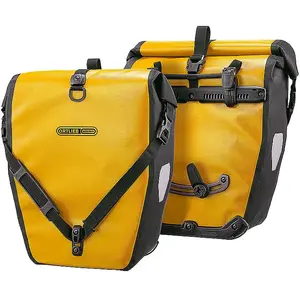 Ortlieb Back-Roller Classic sunyellow - black (paar)Vendu parbol