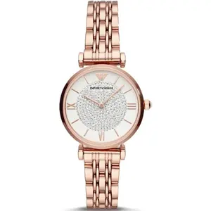 Emporio Armani Ladies Watch AR11244¦Daimond Accent Dial¦Glitz Stainless Steel pas cher