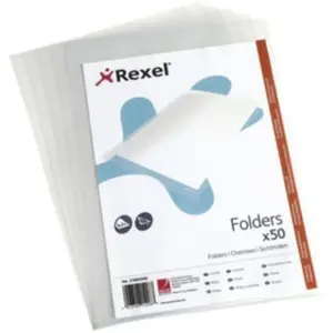 Rexel HETZEL - Pochettes coin transparentes Top Qualité, A4, PP, 50 pièces pas cher