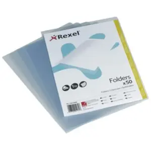 Rexel HETZEL - Pochette coin standard, A4, PP, incolore, 0,12 mm, 50 pièces pas cher