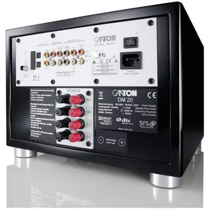 Canton DM 20 - Système surround virtuel (350 W), Barre de son, Noir pas cher