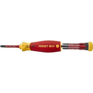 Wiha PocketMax electric mit 4 slimBits Tournevis avec magasin de rangement