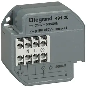 Comparateur de prix : LEGRAND Télérupteur unipolaire silencieux Saillie complet - 049120
