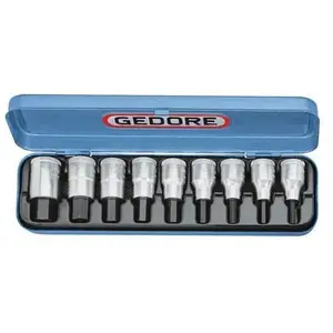 Jeu de douilles tournevis 1-2" GEDORE 6156250 - Acier allié - 5-17 mm pas cher