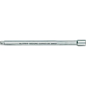 Gedore, Clé à douille + douilles, 2090-6 Rallonge 1/4" 148 mm (1/4")