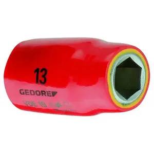 Gedore - vde 19 16 Clé à douille vde insert 1/2' hexagone 16 mm pas cher
