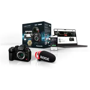 Panasonic Panasonic Pack Hybride Lumix GH6 nu Noir pas cher