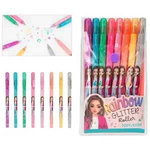 Depesche TOPModel rainbow glitter gelpennen. pas cher