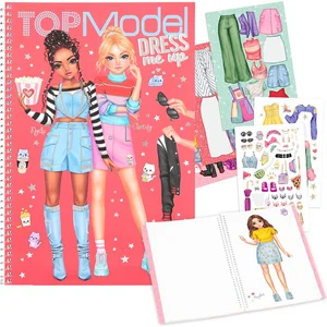 Depesche Album de coloriage de marque TOPModel modèle Dress me up Cutie Star.Vendu parcdiscount