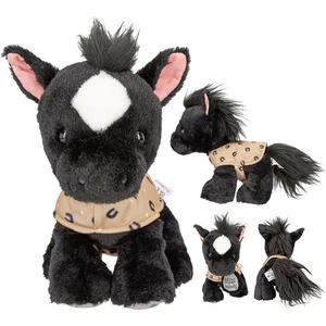 Depesche - Miss Melody knuffel paard Black Angel - 20 cm pas cher