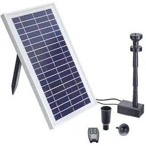 Pompe solaire - PONTEC 43325 - 600 l/h - Écologique - Arrosage de jardin