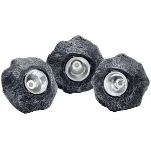 Pontec Pondostar led rocks rocklight set 3 pas cher