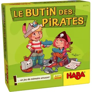 HABA Butin des Pirates - NO NAME - Mixte - Enfant - Vert - Noir pas cher