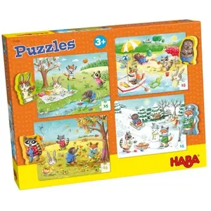 HABA Jahreszeiten (Kinderpuzzle) pas cher