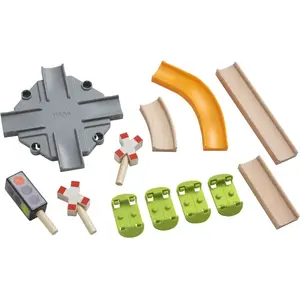 Haba - Kogelbaan Rollebollen - Uitbreidingsset - Kruispunt pas cher