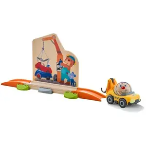 Haba Speelbaan Sloperij Hout 9-delig 38 Cm pas cher