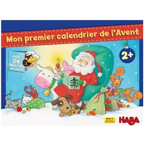 Jeu d'ambiance Haba Mon premier calendrier de l'Avent Noël pas cher