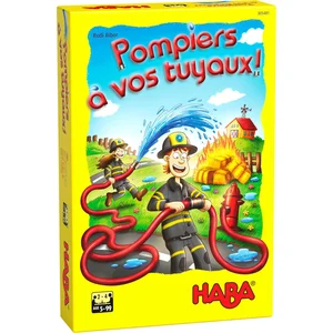 Jeu de société Haba Pompiers à vos tuyaux pas cher